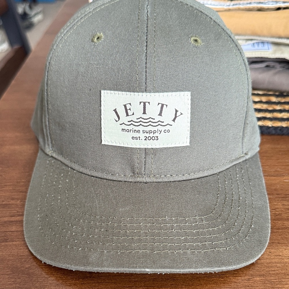 Jetty Olive Green Men's Hat